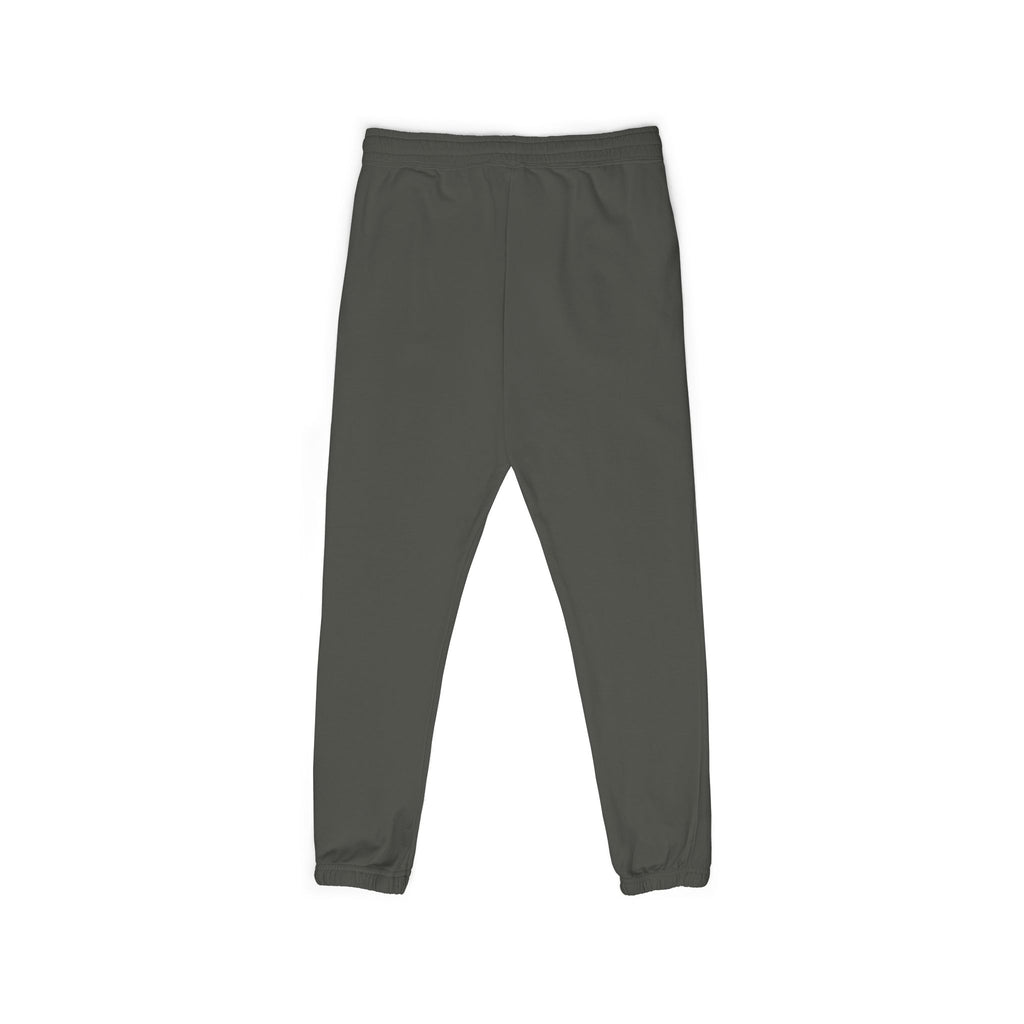 Compass Logo Fleece Sweatpants — Cozy Garment-Dyed Joggers