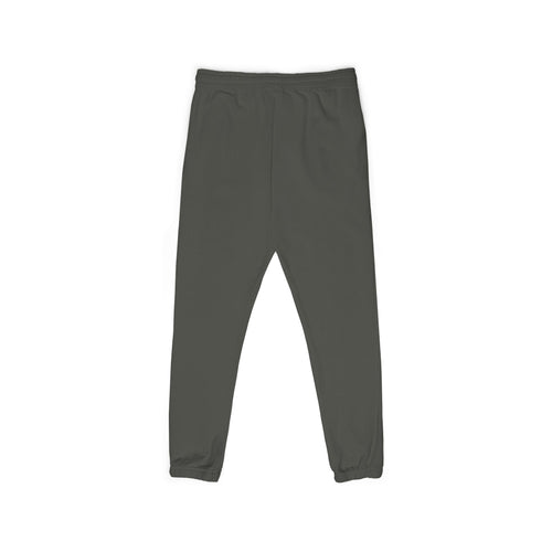 Compass Logo Fleece Sweatpants — Cozy Garment-Dyed Joggers