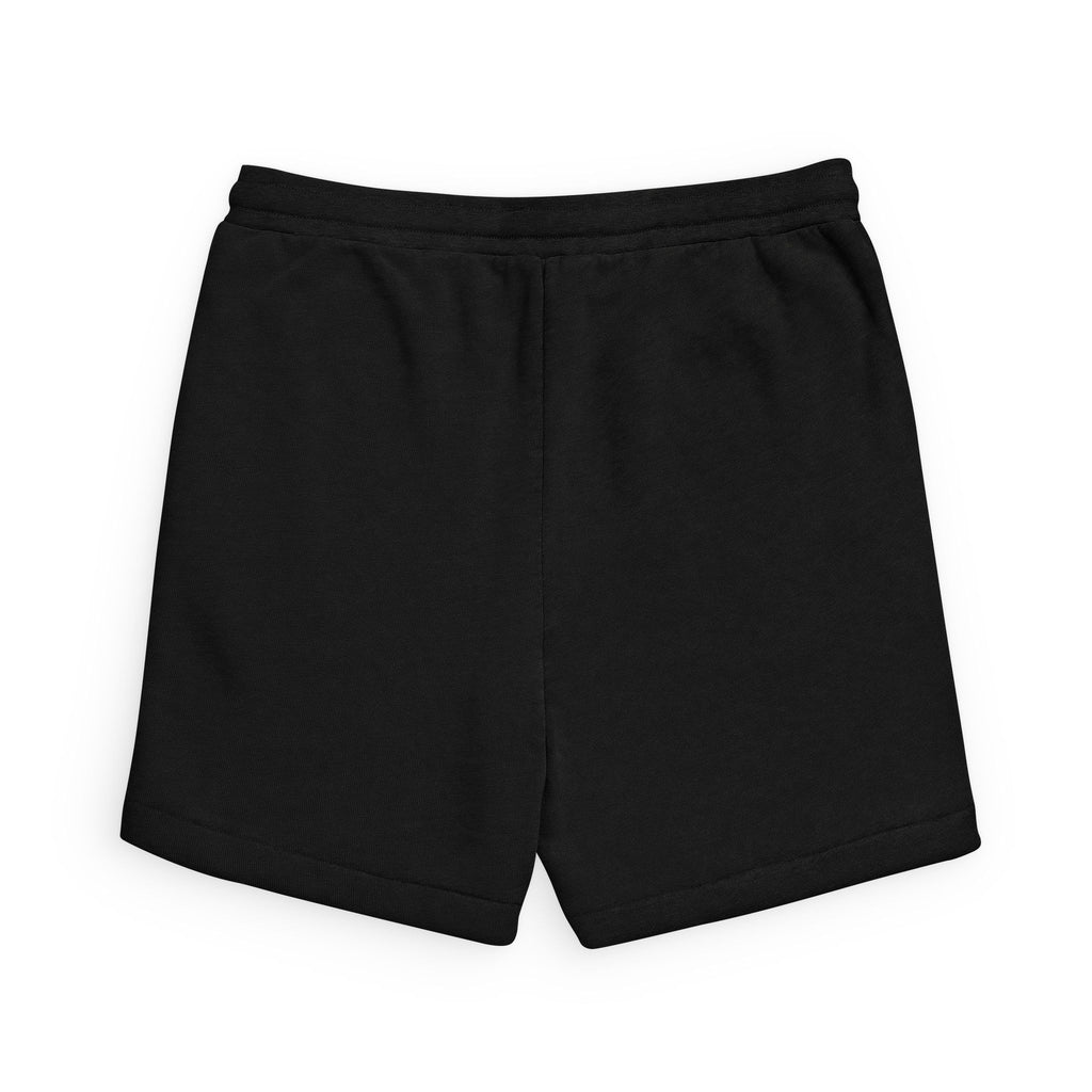 Embroidered Logo Sweatshorts — J.A.D.E.E. Minimal Black Fleece Shorts